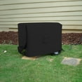 thumbnail image 7 of Covers & all Outdoor Generator Cover, 12 Oz Waterproof UV & Weather Resistant, Universal Portable Equipment Machinery Storage Protector with Air Vents Velcro & Drawstrings (26"L x 20"W x 20"H, Black), 7 of 7