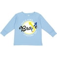 thumbnail image 3 of Inktastic World Down Syndrome Day Brave Boys or Girls Long Sleeve Toddler T-Shirt, 3 of 5