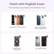 Kuulaa Ultra-Thin 5000mAh Magnetic Power Bank, 20W Fast Charging Mirror Design Compatible for iPhone17/16/15/14/13,Samsung/Android