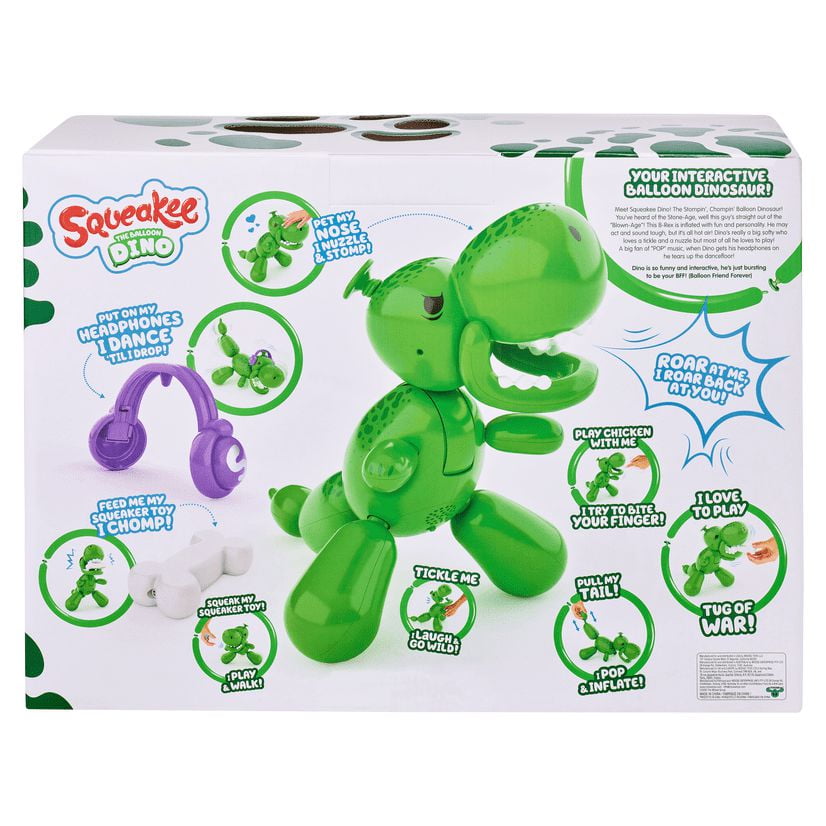 入荷now 買えない Talking & Walking Squeakee Dino, Toy Pet Balloon Interactive その他