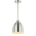 thumbnail image 4 of Safavieh Riley Adjustable Solid Glam Pendant, Nickel, 4 of 5