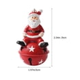 thumbnail image 4 of ColoMX Colgante de campana decorativa de Navidad, adorno colgante para árbol de Navidad, accesorio de diseño de escena de Navidad, 4 of 7