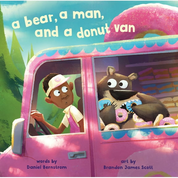 Bear, Bee A Bear, a Man, and a Donut Van, (Hardcover)