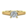 thumbnail image 4 of Diamond Engagement Ring for Women Round Solitaire 4-Prong 14K Gold 0.60 Carat (G,VS2), 4 of 5