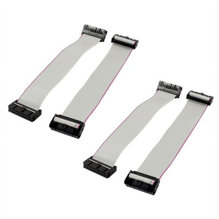 4 Pieces 2.54 mm Pitch 20 Pin F/F Flat Ribbon Cable Connector