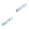 thumbnail image 4 of Toystoory Tiras para moldes para tartas, para hornear, incluso tiras, protector de cinturón, algodón grueso superabsorbente Azul 2piezas, 4 of 6