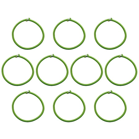 10Pcs High Jump Bungee Cord 8mm Trampoline Elastic Rope Trampoline Tie Down Strap Aluminum Buckles Stretch Cord