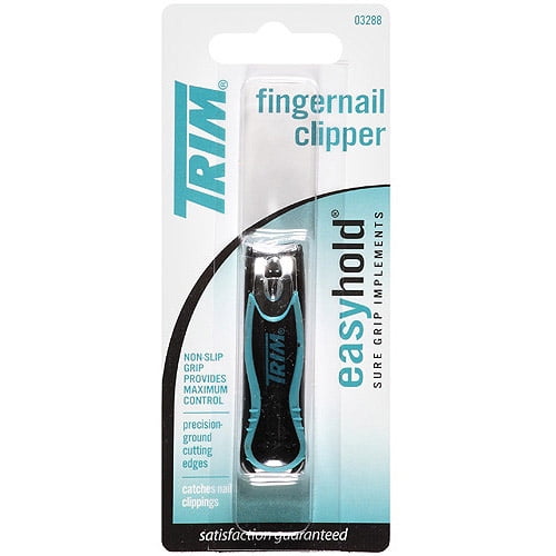 TRIM Nail Care Easy Hold NonSlip Sure Grip Fingernail Clipper