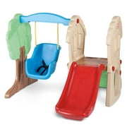 Little Tikes Hide and Seek Climber and Swing Playset for Ages 3+ with Toddler Swing