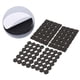 thumbnail image 2 of 4 unidades de 24 varillas de 3 mm (2 almohadillas redondeadas y 2 cuadradas). Almohadillas adhesivas para muebles, topes con almohadilla de goma para proteger el suelo y el sofá (negro)., 2 of 6