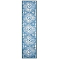 thumbnail image 2 of Safavieh Martha Stewart Brentwood Nazca Floral Runner Rug, Navy/Creme, 2' x 6', 2 of 10