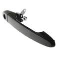 thumbnail image 4 of For Buick Allure/LaCrosse 2005 06 07 08 2009 Exterior Door Handle Passenger Side | Front | With Key Hole | Smooth Black | Replacement For GM1311166 | 15803507, 4 of 6