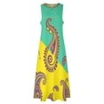 thumbnail image 3 of Paisley 2025 Dress Evening Elegant And Chic Women for Outfits Beach Clothes Women Dress, 3 of 6