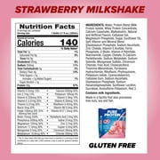 (3 pack) Pure Protein Shake, Strawberry Milkshake, 30g Protein, 11 fl oz, 4 Count