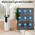 thumbnail image 4 of Humidificador GloryAir 8 L de niebla fría y caliente para 60 m², 4 of 9