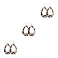 thumbnail image 1 of QualitChoice Leopard Print Earrings Body Decoration Water Drop Ear Dangles Birthday Gift Type 6 3Set, 1 of 6