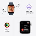 thumbnail image 3 of Restored Apple Watch Series SE 2nd Gen (GPS) 40mm Midnight Aluminum Case Ink Sport Loop (Refurbished), 3 of 6