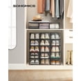thumbnail image 2 of 18 Stackable Plastic Shoe Organizer,Multifunctional Shoe Box, Shoe Storage Boxes, 2 of 9