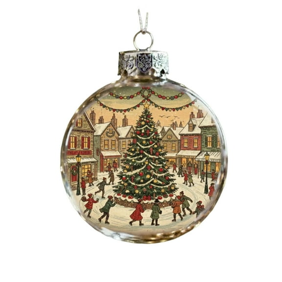 Bwiyojiz Home Decor Christmas Decorations Hanging Ornaments Pendant Decoration 2d, Gifts for Family