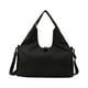thumbnail image 2 of Bolsa de gimnasio portátil Bolsa de lona de viaje Bolsa de equipaje de moda con correa de hombro ajustable Bolsa de gran capacidad Bolso de mano para Negro shamjiam Bolsa de Yoga, 2 of 8