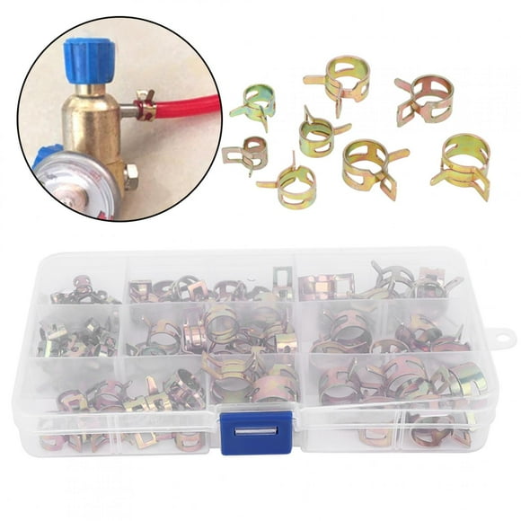 80PCs Durable Torsion Resistance Hose Clamp, Spring Clip, Water Pipe For Hose Air Hose