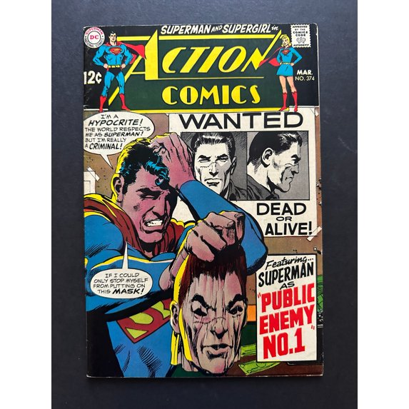 Action Comics #374 Comic Book