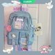 thumbnail image 1 of Sanrios Anime KawaiiInsins Cinnamoroll Kuromi Y HelloKitty Moda Lindo Nuevo Estudiante Mochila Luz Impermeable Bolsa Escolar 4886 Tela, 1 of 4