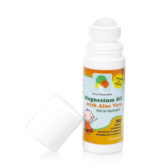 Kids Magnesium Oil Roll-On, Topical Spray with Roller Applicator, 1 Pack