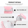 thumbnail image 5 of Portable Car Urinal Children Travel Toilet Practical Kids Night Urinal (Pink), 5 of 6