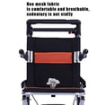 thumbnail image 4 of Portable Folding Wheelchair, Travel Wheelchair with handbrake, 4 of 9