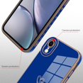 thumbnail image 2 of for iPhone XR Case Love Heart Plating Electroplate Luxury Elegant Case Camera Protector Soft TPU Shockproof Protective Corner Back Cover iPhone XR Case -Blue, 2 of 12
