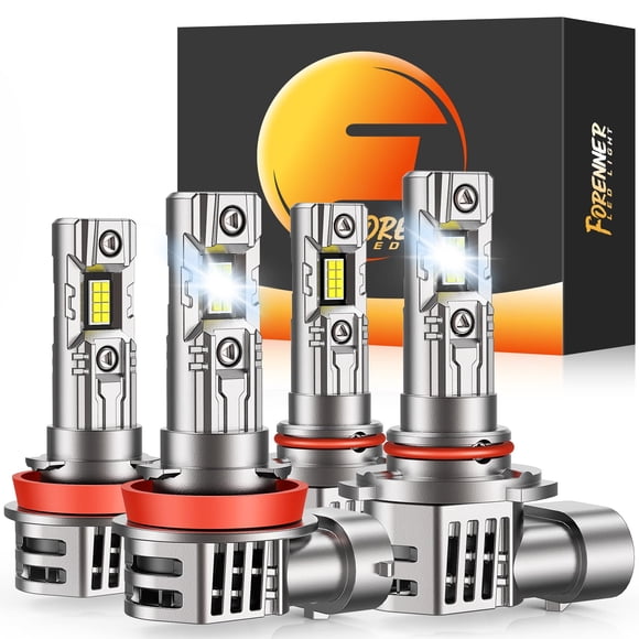 Bombillas antiniebla Forenner H11 9005 para conducción nocturna x4