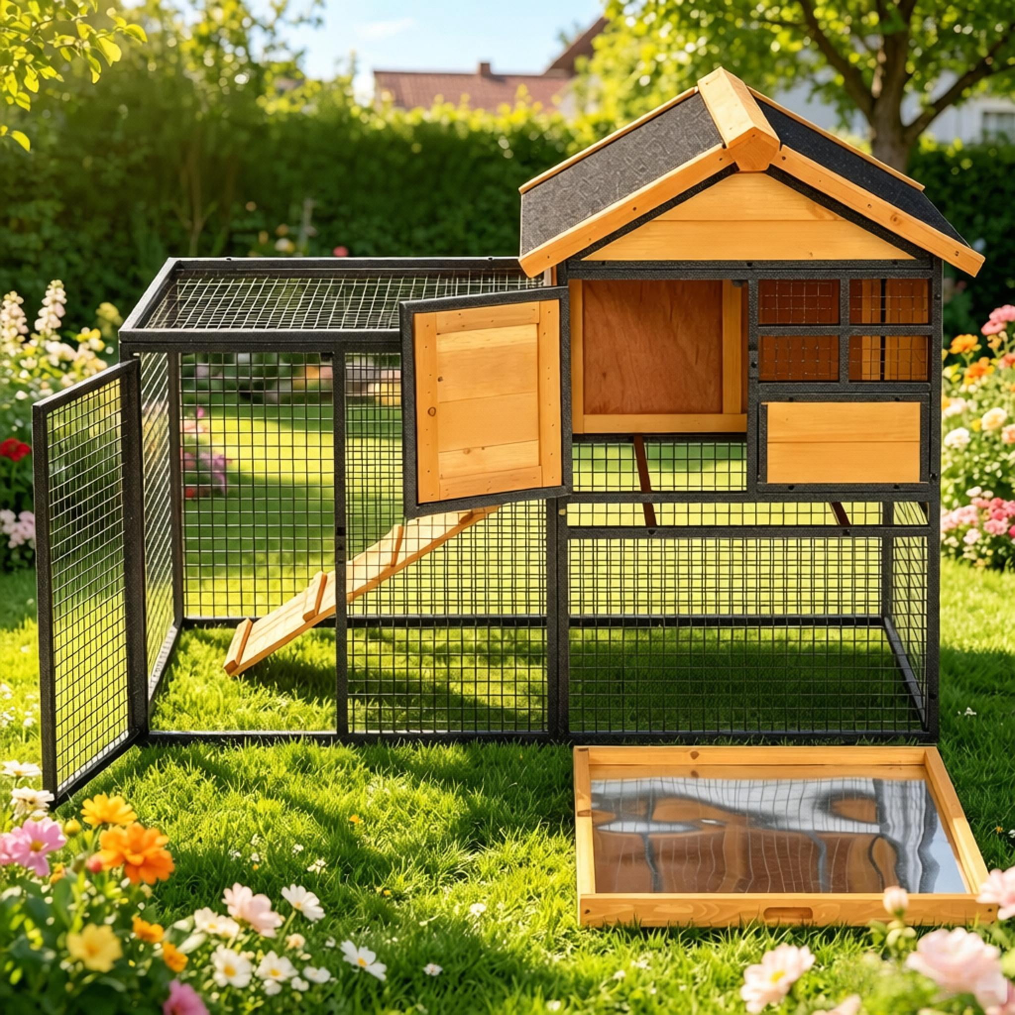 Pet House,Rabbit House,Outdoor Rabbit Cage,Rabbit hutch
