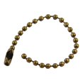 thumbnail image 4 of EHJRE 20pcs 4" Necklace Dog Chain and Connector 2.4mm Bead Vintage Bronze, 4 of 6