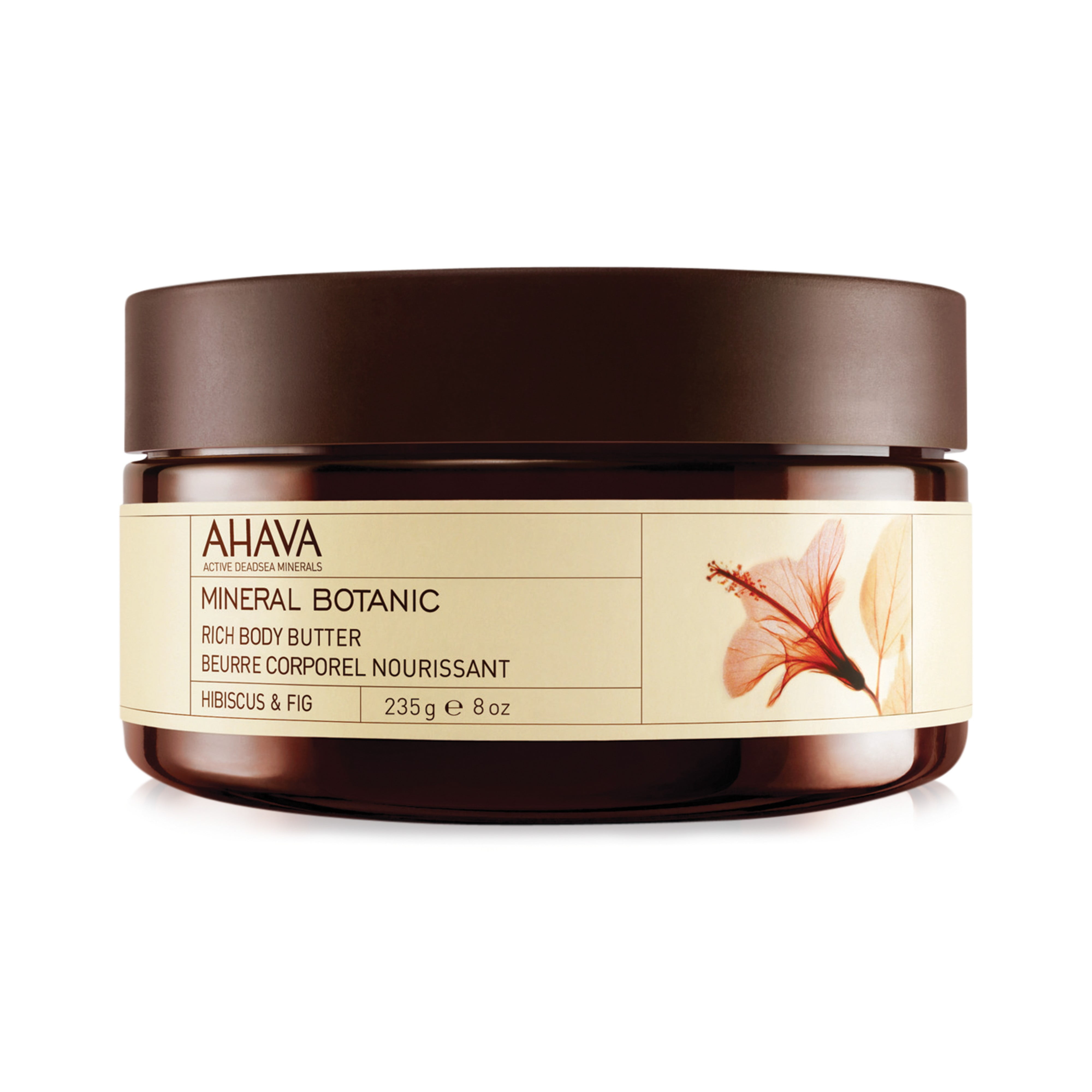 Ahava Ahava Mineral Botanic Rich Body Butter Hibiscus & Fig, 8 Oz