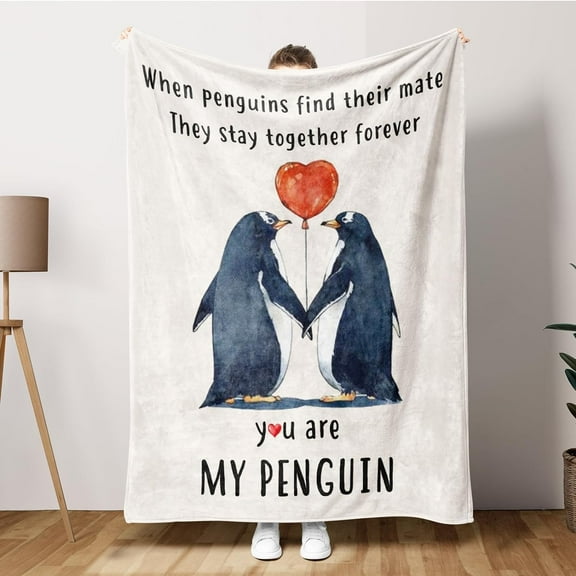 Gifts for Him or Her, Anniversary Romantic Gifts for Men or Women, I Love You Gifts, Birthday Gifts for Girlfriend, Boyfriend, Wedding Gifts for Couple, Wife, Husband- Anniversary Blanket 60" x 50"