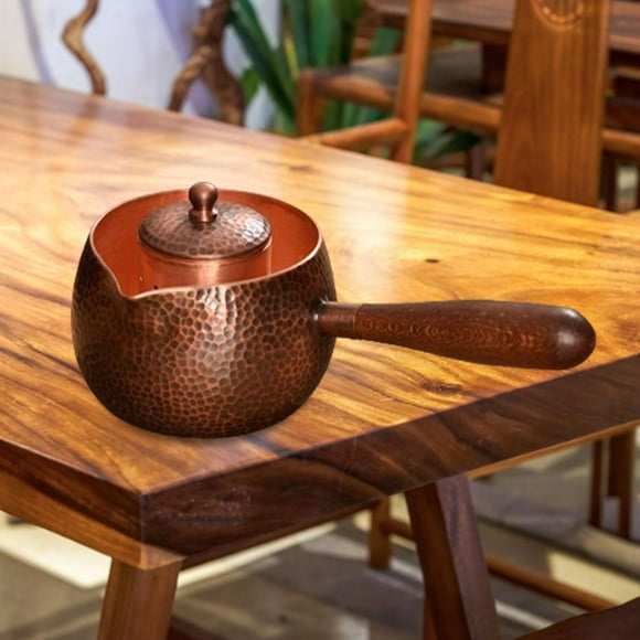 Tetera de cobre, tetera de Kung Fu, multiusos, resistente, práctica, Infusor de té para restaurante, casa de té, cocina, Picnic, Oficina B