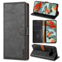 for Google Pixel 9 / 9 Pro Wallet case with RFID Blocking Credit Card Holder,Flip Book Kickstand  PU Leather Magnetic Closure Protective Cover Women Men for Google Pixel 9 / 9 Pro Phone Case,Black