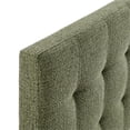 thumbnail image 2 of Pemberly Row Contemporary Fabric Upholstered King Size Headboard in Leaf, 2 of 8