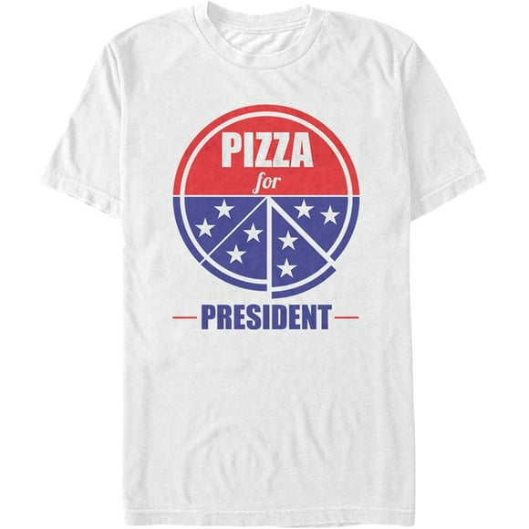 LOST GODS Mens Pizza for President T-Shirt