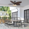 thumbnail image 2 of Honeywell Palm Island 52 Inch Tropical Ceiling Fan, LED Light, Oil Rubbed Bronze, 2 of 10