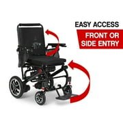Super Lightweight, Foldable Electric Wheelchair: Portable, Compact & Motorized for Easy Travel, Ideal for Seniors & Disabled Adults