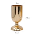 thumbnail image 5 of Wedding Centerpiece Flower Vase Flower Holder Elegant Flower Stand Planter Vase for Table Decoration Wedding Reception Living Room Tabletop S, 5 of 5