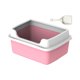 thumbnail image 5 of Caja de arena para gatos Bandeja de arena para gatos Orinal duradero Inodoro Extraíble Fácil de limpiar Caja de arena para gatos con marco Bandeja 48x36x22.5cm Yinane bandeja de arena para gatos, 5 of 8