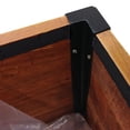 thumbnail image 4 of Grapevine Urban Garden Low Profile Planter, FSC Recycled Wood Planter, Rectangular, 46IN, Natural Brown, 4 of 9