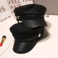 thumbnail image 3 of Gorra octogonal para mujer, estilo coreano, boina popular en Internet, fina, estilo británico, estilo retro, para el sol, primavera y verano, 3 of 6