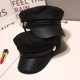 thumbnail image 3 of Gorra octogonal para mujer, estilo coreano, boina popular en Internet, fina, estilo británico, estilo retro, para el sol, primavera y verano, 3 of 6