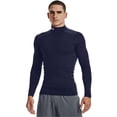 thumbnail image 1 of Camiseta de Compresión Under Armour ColdGear Armour para Hombre en Azul Marino M, 1 of 4