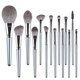 thumbnail image 4 of Juego de brochas de maquillaje con Mango de madera YONGSHENG 14 Uds herramientas de belleza, 4 of 5
