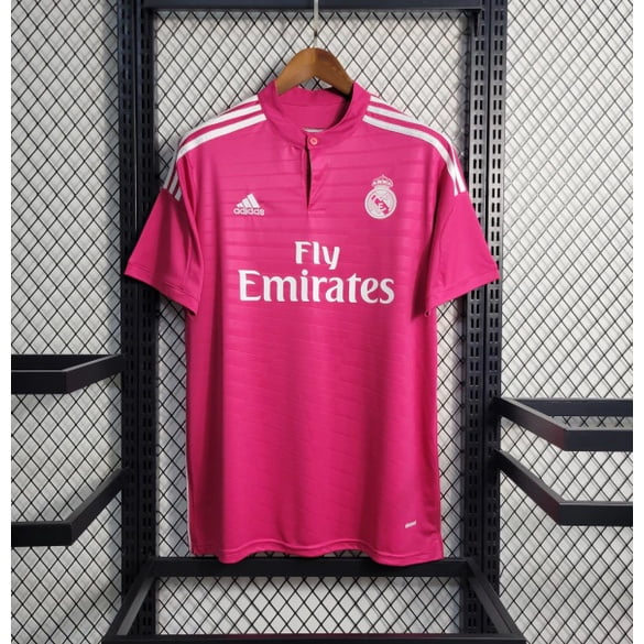 2014 2015 Camiseta De Visitante Real Madrid Retro Jersey Fútbol 14/15 BALE 11 RONALDO 7 MODRIC 19